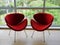 1950s: modernist red chairs