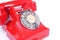 1950s Vintage Rotary Dial Red Telephone