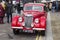 1951 Riley at the annual Classic Car Exhibition and Vintage Clothing Market at Kings Cross,