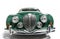 1959 Jaguar Mark 2 metal scale toy car fisheye frontview
