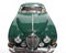 1959 Jaguar Mark 2 metal scale toy car fisheye frontview #2