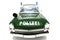 1961 German Opel KapitÃ¤n Police scale car fisheye frontview