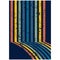 1970s Background Grunge Texture Pattern, Vintage Color Stripes. 1970s Color Pattern, Wavy Background. abstract stylish 70s era lin