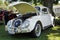 1976 white Volkswagen Beetle