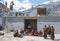 1977. India. Buddhist nuns and monks at Kardang-Gompa.