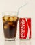 1980s Coca Cola Can and drink - vintage and retro