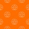 1989 style pattern vector orange