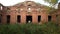 19th century building architecture destroyed in the forest in nature