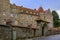 19th century Clervaux Abbey, a monastery of the Saint-Maurice and Saint-Maur Benedictines in Luxembourg