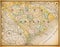 19th century map of South Carolina