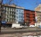 1st Ave in New York City during winter daytime against a blue sky