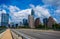 On 1st Street Bridge Austin texas Afternoon Perfection Summer time Bliss Downtown Skyline Cityscape