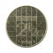 2,5 dutch guilder coin 1988 obverse