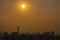 2.5 pm dust that floats above the city of Bangkok