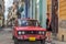 2 August, 2013, Cuba, Havana, Pimped, restored Russian Lada on streets