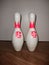 2 bowling pins