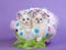 2 Cute Ragdoll kittens in Easter Egg
