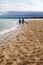 2 females on beach walk