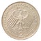 2 german mark coin