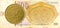 2 macedonian denar coin against 100 macedonian denar bank note