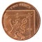 2 pence coin, United Kingdom isolated over white