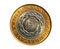 2 Pesos coin, Bank of Argentina. Reverse, 2011