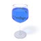 2 sharks in wine glass