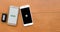 2 smartphones showing UBER and GRAB application