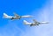 2 Tupolev Tu-22M3 (Backfire) supersonic bombers