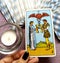 2 Two of Cups Tarot Card Offer of Relationship Happy Couple Only Eyes for Each Other Relationship Success Happy Partnership/Fri