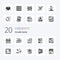 20 Arcade Line icon Pack like play games games competition game