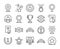 20 Awards icons. Awards and Achievements line icon set. Vector illustration. Editable stroke.