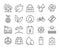 20 Eco icons. Nature and Ecology line icon set. Vector illustration. Editable stroke.