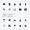 20 Night Party Solid Glyph icon Pack like night night celebration party night