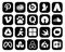 20 Social Media Icon Pack Including aim. music. video. sound. open source