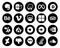 20 Social Media Icon Pack Including driver. uber. video. drupal. travel