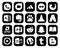 20 Social Media Icon Pack Including ibooks. reddit. baidu. powerpoint. adwords