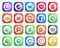 20 Social Media Icon Pack Including powerpoint. plurk. creative cloud. basecamp. facebook