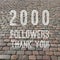 2000 followers