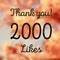 2000 likes