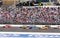 2009 NASCAR - Montoya leads the pack
