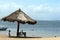 2010.08.06, Ubud, Bali. Seascape with beach and yellow sand.