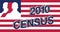 2010 Census American flag