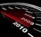 2010 - Speedometer Reaching New Year