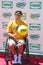 2012 London Paralympics wheelchair quad champion David Wagner from USA attends Arthur Ashe Kids Day 2013