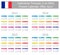 2013-2016 Type-1 French Calendar Mon-Sun