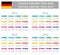 2013-2016 Type-1 German Calendar Mon-Sun