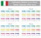 2013-2016 Type-1 Italian Calendar Mon-Sun