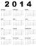 2014 Calendar