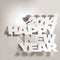 2014: Letter Folding with Paper, Happy New Year